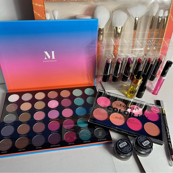 Morphe Other - Makeup, Morphe palette wet n wild brush wet n wild lipstick nabi blush serum
